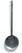 Hendi Schuimspaan rvs 160x530 mm Profi Line | 541500 2