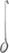 Hendi Groentelepel rvs 100x65x480 mm Profi Line - 542507 1