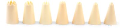 Hendi Spuitmondjes PP set 7 kartel 8,10,12,14,16,18,20 mm | 551110 1