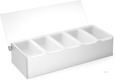 BarUp Ingrediëntenhouder met 5 inzetbakjes | 552100 1