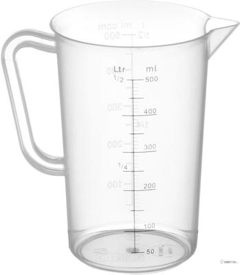 Hendi Maatbeker polypropyleen 0,5 l 90x140 mm | 567104 1
