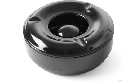 Hendi Asbak voor buiten | Zwart melamine | 569757 1