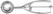 Hendi Portioneerlepel 50 mm 1/30 rvs Kitchen Line | 572511 6