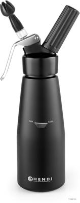 Hendi Slagroomapparaat Kitchen Line zwart | 588420 1