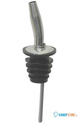 BarUp 590140 Langwerpige vrije doorloop schenktuit, , Zilver