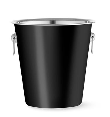Wijnkoeler, BarUp, 3,3 Liter, Zwart, Diameter 22 cm - Hoogte 19 cm - 594049 1