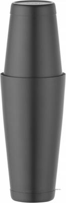 Tin-On-Tin Boston Shaker - Bar Up - 0,8L - Zwart - ø90mm - BarUp 596418 1