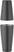 Tin-On-Tin Boston Shaker - Bar Up - 0,8L - Zwart - ø90mm - BarUp 596418 2