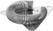 Driehoekige Cocktailzeef - Bar Up - 97x105mm - BarUp 596449 3