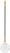 Hendi Pizza schep rond 23cm | Alu geperforeerd | 617168 1