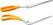 HENDI 618219 Pizzaschaar heavy-duty, , Oranje, 245x88mm 5