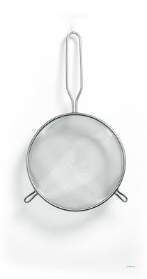Hendi Passeerzeef rvs 200x360 mm met draadgreep | diameter 20cm | 637302 1
