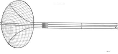 Hendi Frituurschep rvs 180x470mm met versterkte draadgreep | diameter 18cm | 640500 1
