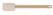 Hendi Pannenlikker 100x150x520 mm met rubber blad |658901 5