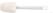 Hendi Pannenlikker 75x112x356 mm lepelvorm rubber ABS handgreep |659465 2