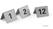 Hendi Tafelstandaard nummers 1 - 12 rvs 55x52x35 mm | 663844 1
