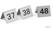 Hendi Tafelstandaard nummers 37-48 rvs 55x52x35 mm | 663875 1