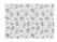 HENDI 678275 Vetbestendig papier, , Illustratie fast-food patroon, 500 st., 250x350mm 1
