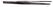 Hendi Universeel pincet gecoat | 680131 1