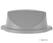 Swing Deksel voor Ronde Afvalbak - AmerBox - Past op 691038 - ø580x(H)190mm - 691069 2