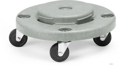 Trolley voor Ronde Afvalbak - AmerBox - Past op 691403 - ø400x(H)165mm - 691441 1