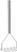 Hendi Pureestamper rvs 800 mm | 693223 1