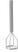 Hendi Pureestamper rvs 450 mm | 693261 1