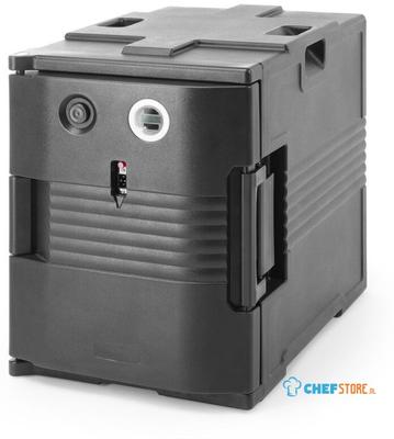 AmerBox 707692 Thermo-geïsoleerde container met verwarmingsfunctie – catering, , GN 1/1, 477x680x(H)620mm