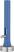 Falafelpers, Stöckel, 1/45, Blauw, ⌀50x150mm - 755303 7