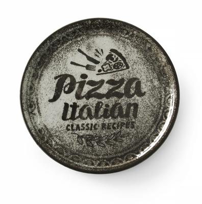 Pizzabord Recipe Collection Zwart - HENDI - Zwart - ø310mm - 768761 1