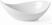 Hendi Tapasschaaltje Concha 90x50x20 mm wit porselein |784334 1