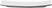 Hendi Bord rechthoek Bark 352x146x40 mm wit porselein |785553 3