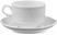 Hendi Schotel 138 mm | | Flora voor koffiekop wit porselein |787151 2