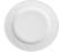Hendi Bord plat 160x18 mm Karizma wit porselein |795101 1