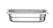 Hendi Gastronormbak 1/4 | 65 mm hoog | RVS Profi Line | 801635 1