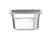 Hendi Gastronormbak 1/9 | 100 mm hoog | RVS Kitchen Line | 806739 1