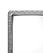 Hendi Plateau GN 1/1 met decorrand rvs 18/0 |807804 2