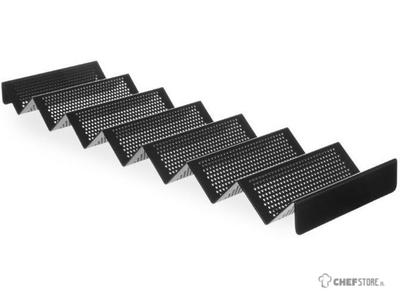 HENDI 808269 Broodrolhouder - Geperforeerd, , Zwart, 580x170x(H)40mm