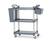 Hendi Serveerwagen 3 bladen PP 800x410x950 mm |810200 4