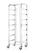 Afwaskorven Trolley - 7x 500x500 Mm, HENDI, 555x500x(H)1700mm - HENDI 810583 2