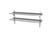 Dubbel verstelbare wandplank, met twee stalen beugels - 1200x300x(H)600mm - Hendi 811733 4