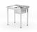 Kitchen Line, Rechterkant, 1000x600x(H)850mm - Hendi 811870 3