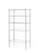 Opbergrek met 5 Schappen, Zwart, 910x455x(H)1830mm - Hendi 812990 3