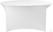 HENDI 814512 Tafelhoes, rond, , 810996, Wit, Diameter ⌀ 150 cm - Hoogte 76 cm