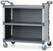 AmerBox 816271 Serveerwagen polypropyleen met 3 bladen, groot, , Inclusief zijpanelen, 1010x500x(H)960mm 2