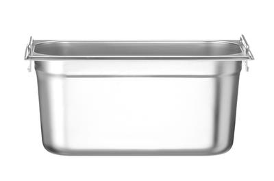 Hendi Gastronormbak 1/3 | 150 mm hoog | RVS Budget Line met handgrepen | 817445 1