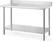 HENDI 817582 Werktafel met spatrand, , Budget Line, 1400x600x(H)950mm