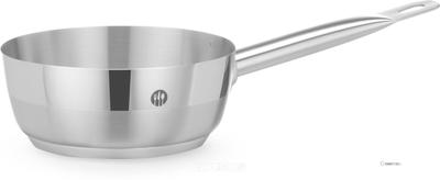 Sauteuse - zonder Deksel - HENDI - Profi Line - 0,9 Liter - Diameter 16 cm - Hoogte 6 cm - 830352