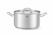 Kookpan Middel - met Deksel - HENDI - Kitchen Line - 6L - Diameter 24 cm - Hoogte 13,5 cm - 836309 1