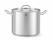 Kookpan Hoog - met Deksel - HENDI - Kitchen Line - 9L - Diameter 24 cm - Hoogte 20 cm - 837306 1